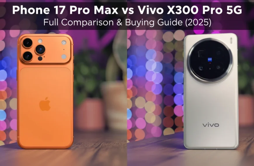 Phone 17 Pro Max 5G vs Vivo X300 Pro 5G