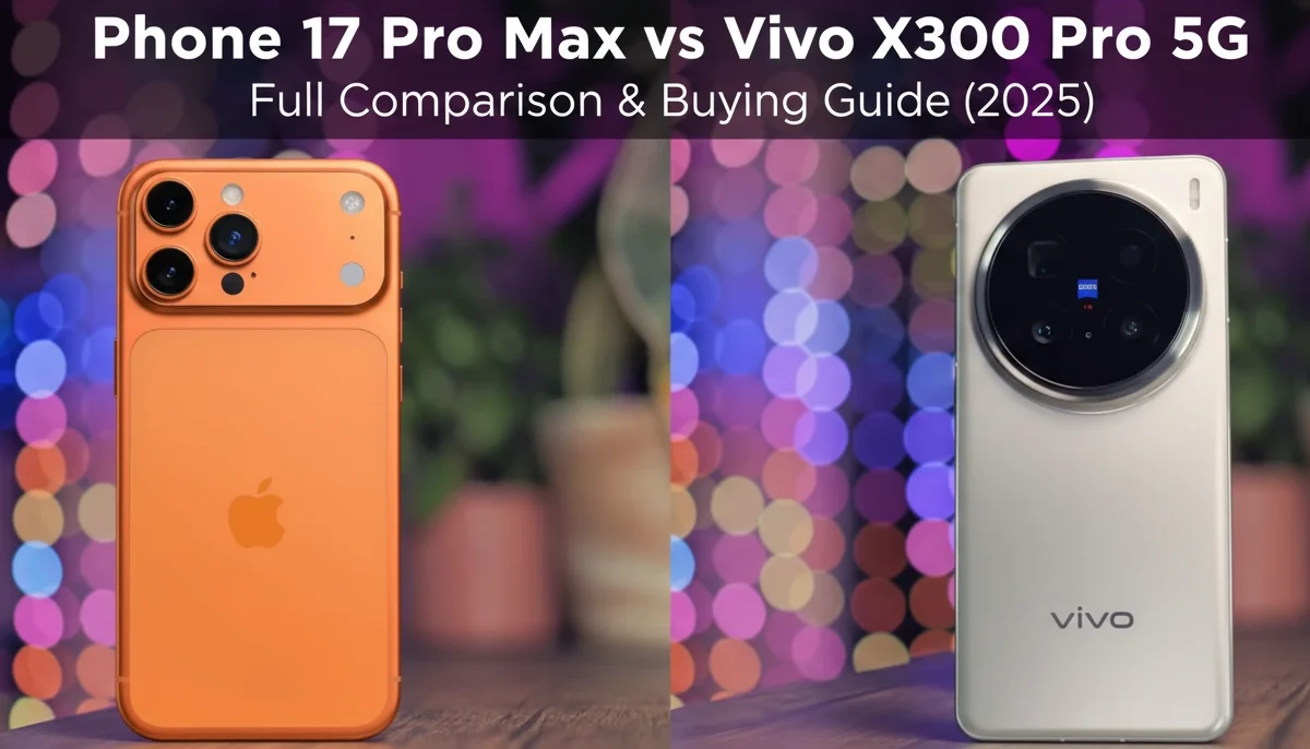 iPhone 17 Pro Max vs Vivo X300 Pro